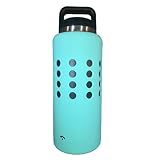 ARMORSKINS Rambler/Bottle Silicone Skin (36oz Tiffany Blue)