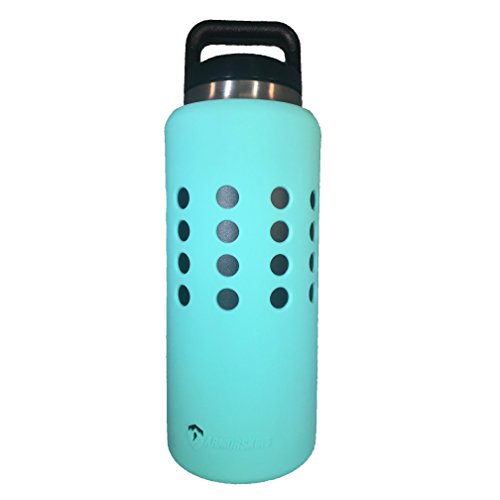 ARMORSKINS Rambler/Bottle Silicone Skin (36oz Tiffany Blue)