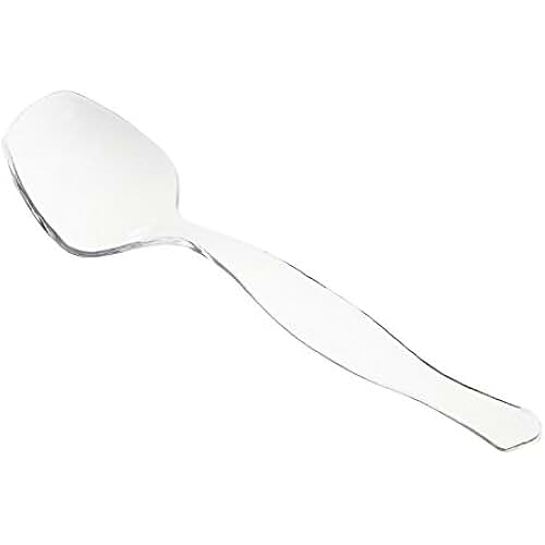 large plastic spoon