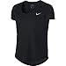 NIKE Women's Dry 10K Running Top, Black, Small