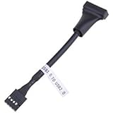 Neewer Black 19 Pin USB 3.0 Female To 9 Pin USB2.0 Male Motherboard Cable Adapter Converter