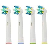Premium Oral-B Floss Action Generic Replacement Toothbrush Heads (4)…