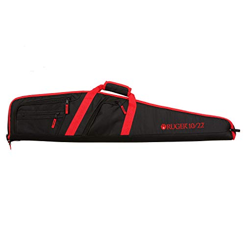 Allen Company 375-40Ruger Flagstaff 10/22 Scoped Gun Case, 40", Black/Red