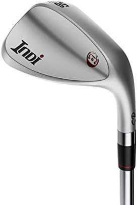2021 Indi Golf Wedge (FLX SR – Box Groove, Satin Chrome, Recoil F2 – Senior/Womens, Right Hand, 60 Degree, Lob Wedge)