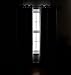 MIUCO Blackout Curtains Room Darkening Curtains Textured Grommet Window Curtains for Bedroom 2 Panels 52x63 Inch Long Greyish White