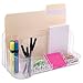 Innovative Storage Designs Desktop Organizer, 9 Compartments, Clear