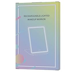 FUNTOUCH Rechargeable Travel Makeup Mirror with