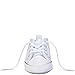 Converse CT Baby Boys First Star Leather High Top Sneaker, White, 3 Infant