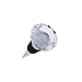 Chill-O Stainless Steel Diamond Ice Cubes Set of 10 + Crystal Clear 40mm Diamond Wine Bottle Stopper - Whiskey Chillers Wine Chillers Beer Chillers Vodka Chillers Champagne Chillers Spirits Chillers