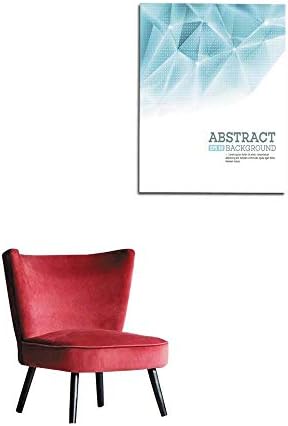 longbuyer Photo Wall Paper Cristal triangla Background Vector Illustration Mural 24"x32"