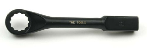 T&E Tools Heavy Duty 1 7/16 Inch Offset Striking Wrench 12 Point