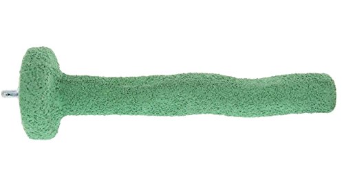 Sweet Feet and Beak Thermal-Lite Natural Patented Perch, X-Large – Green- Perfect for Keeping your Bird's Feet and Beaks Healthy