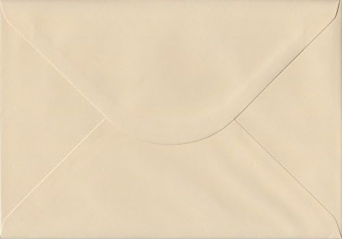 Premier Envelopes Pastel Cream C5 - 162 mm x 229 mm 100gsm Gummed Envelope (Pack of 100)