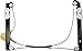 Evan Fischer Power Window Regulator Without Motor Compatible with Mini Cooper 2002-2005 Front, Passenger Side Replaces# 51337039452