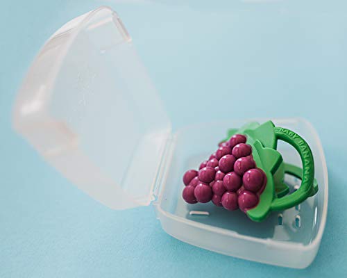 Baby Banana Grape Smoothie Soother, Purple and Green - Thumbnail 5