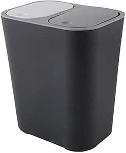 MGE Bote De Basura para El Hogar, Compartimentos Dobles, Papelera De