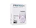 PRITECH Portable Lady's Razor Body Hair Removal for Legs, Arms, Underarms, Portable Cordless Women's Bikini Trimmer with Wet & Dry Shaver, USB Charge, LED Light