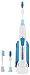 Meijer Sonic Pro Rechargeable Electric Toothbrush, 3 Brushing Modes, 2 Minute Timer