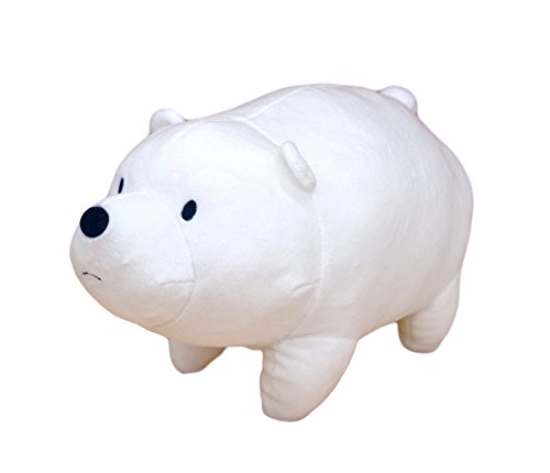 We Bare Bears Cartoon Network Ice Bear Plush Standing Stuffed Animals Teddy Bear Gift 11"