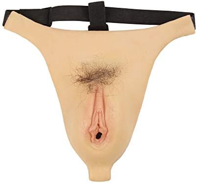 YISHENGTONGBAO Silicona T-back Panty Short para hombre Crossdress Transvest CD DG Coplay