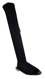 Bamboo Cure 09 M Womens Thigh High Open Toe Flat