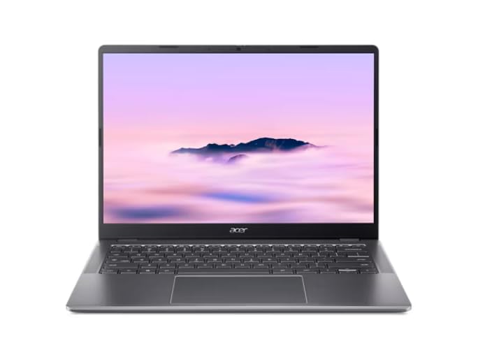 acer Chromebook Plus 514 CB514-6HT-368E – 14" WUXGA Touchscreen Laptop, i3‑N355, 8GB LPDDR5, 128GB UFS, Wi-Fi 6E, Backlit Keyboard, ChromeOS NX.JKBAA.001 (Renewed)