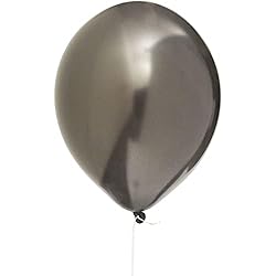 Black and Lime Green Latex Party Balloons