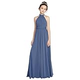 TAISHAN Chiffon Junior Bridesmaid Dress for Teens