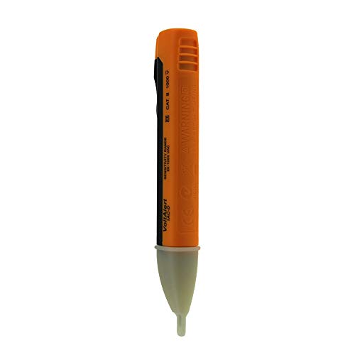 Carrfan Digital AC Voltage Tester Pen Detector Electricity Detector Test Pencil with LED Light Volt Alert Pens Hand Tools Accessories - Thumbnail 2
