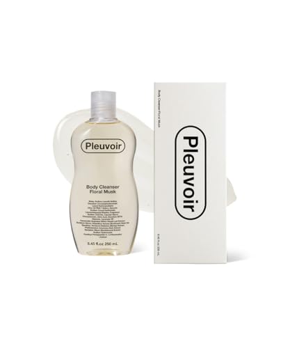 Pleuvoir Body Cleanser Floral Musk 8.45 fl.oz 250 mL ㅣ Moisturizing Body cleanser ㅣ Sensitive skin ㅣ Ceramaide NP