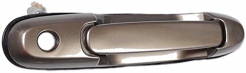Sentinel Parts Outside Exterior Door Handle Front Right Passenger Side 4N7 Sable Pearl Compatible with 1998-2003 Sienna Replaces # 69210-08010-C0