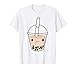 Cute Kawaii Bubble Tea Tshirt Boba Milk Tea Lover Gift Idea T-Shirt