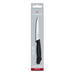 Victorinox Swiss Classic Steakmessenset – 6-delig – Zwart