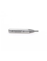Amana Herramienta 45192 3 de Incisión diámetro de 32 pulgadas x 1 4-inch de corte recto Altura x 1 4-inch Vástago 2-flute Router Bit con punta de carburo