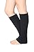 Isadora Paccini Women's Cable Knit Leg Warmers, One Size, LW14, Black
