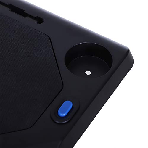 Vinsetto Height Adjustable Mobile Computer Desk with Wheels, a Simple Yet Modern Design & a