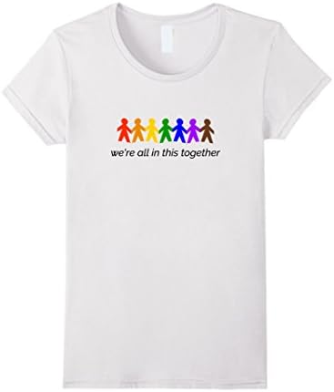 Womens We're All In This Together: Mindful t-shirt Medium White
