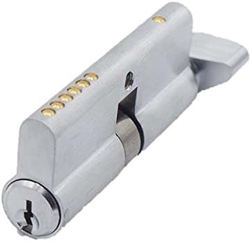 Profile Cylinder – Single Sided – Thumb Turn – Satin Chrome – SC1 Keyway (70mm)