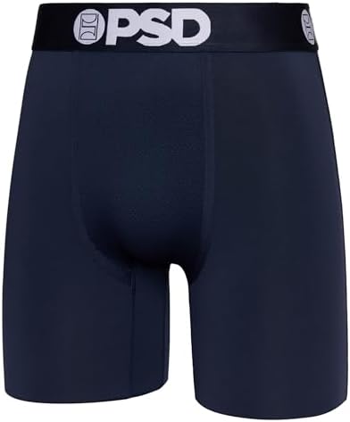 PSD Boys' 2pk Spray Paint Printed Boxer Briefs - Black/Purple/Yellow M