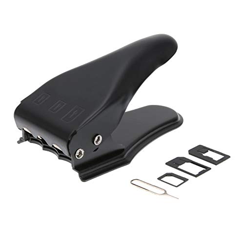 Labu Store 3 in 1 Universal SIM Micro Nano sim Card Cutter Complete Micro SIM Cutter for Phones