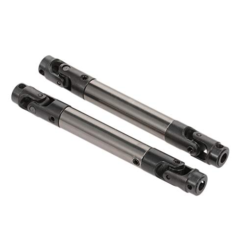 millet16zjh 2Pcs Metal Drive Shaft Axle AX50004 for Axial SCX10 1/10 RC Crawler Off-Road Car