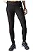 adidas Womens Ultimate Climawarm Running Leggings (X-Large, Black/Maroon)