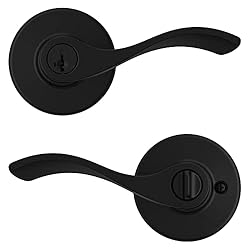 Kwikset Balboa Entry Door Handle with Lock and