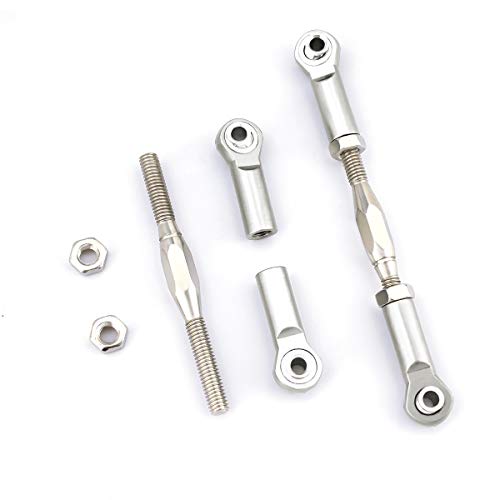 Hosim Front Rear RC Turnbuckles & Camber Linkage Rod 2PCS Aluminum 83