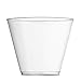 Clear Plastic Cups | 9 oz. 100 Pack | Hard Disposable Cups | Plastic Wine Cups | Plastic Cocktail Glasses | Plastic Drinking Cups | Small Plastic Party Punch Cups | Bulk Party Cup | Wedding Tumblers