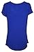 Ultra Game Women's Standard Box Out Varsity Stripe Tee Shirt, Team Color, Medium