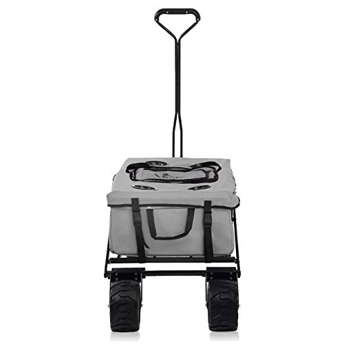 Samax Hand Cart Wagen Trolley Garten Cool Bag Coaster Wagen