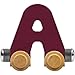 NameTrain Bright Finish Letter Cars - A (Colors may vary)