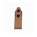 Galco Gunleather Jackass Tie Down Set Leather Ambidextrous Natural Finish JCTD