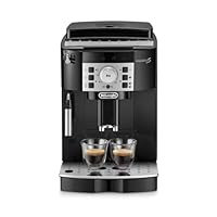 De'Longhi (デロンギ) Fully Automatic Coffee Machine Magnifica S ECAM22112B, Coffee Maker, 2 Menu Options, Cafe Japonaise, Iced Coffee, Freshly Ground Beans, Easy Maintenance, Manual Milk Frother, Black, 3
